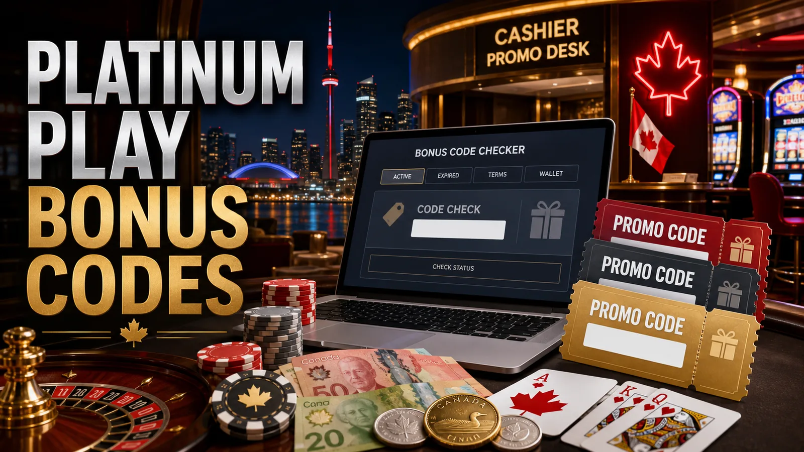 Platinum Play Casino Bonus Codes content banner