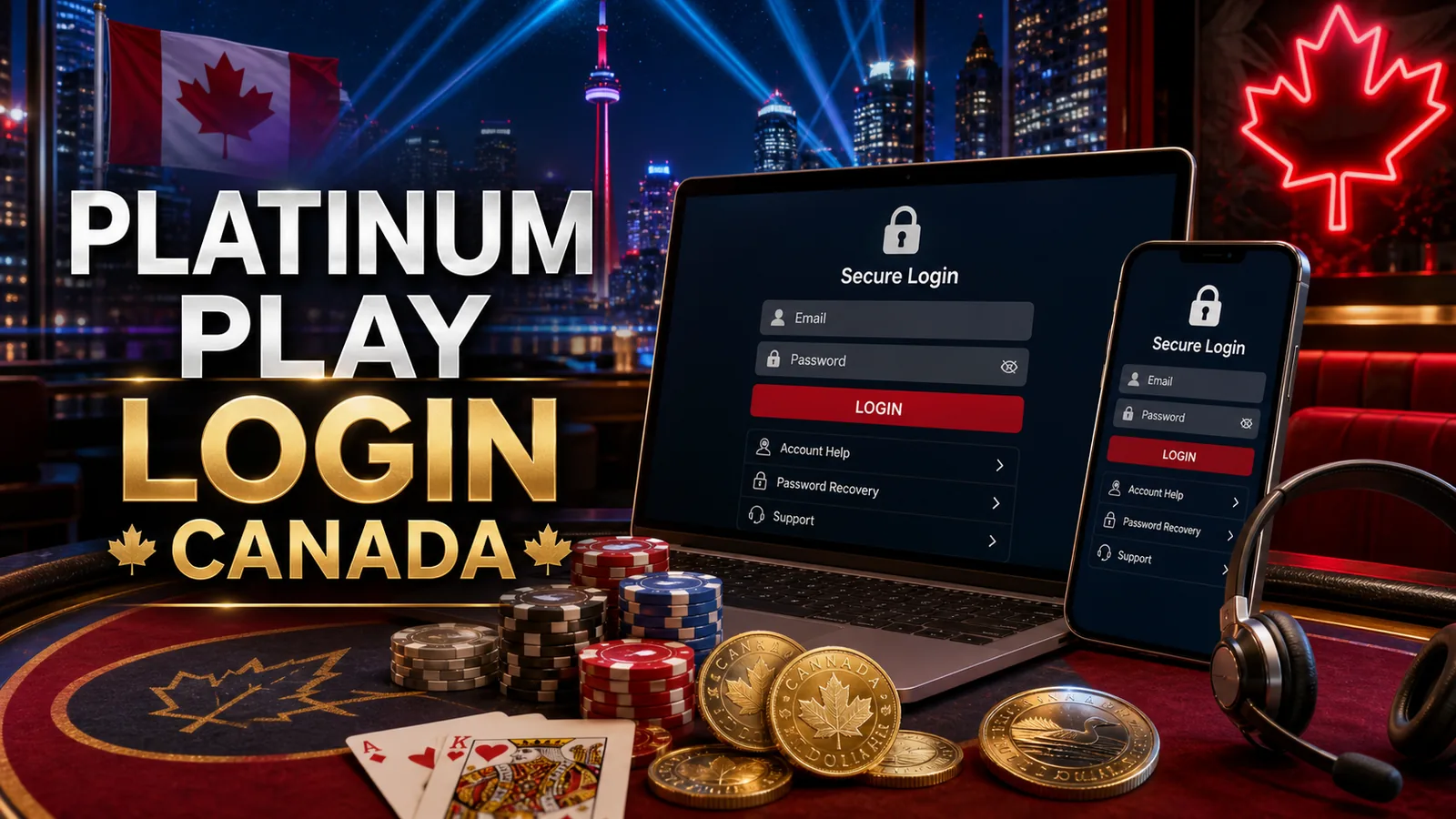 Platinum Play Casino Login Canada content banner